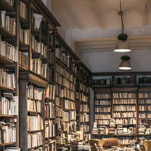 Bücher von um die Ecke statt ...