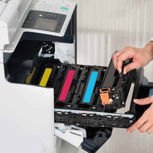 Drucker-Toner abfüllen lassen...