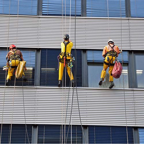 Büroetage blitzeblank: Mit we...
